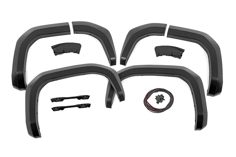 Rough Country Fender Flares | Sport | 089 Wind Chill Pearl | Toyota 4Runner 2WD/4WD (2025)