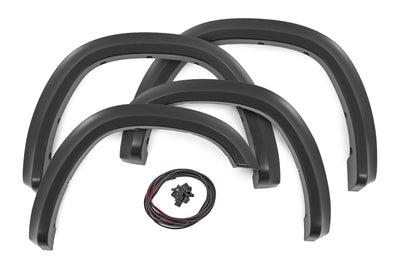 Rough Country Fender Flares | Sport | PR4 Flame Red | Ram 1500 2WD/4WD (2025)