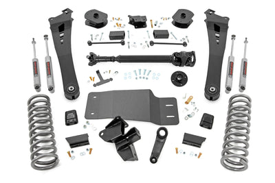Rough Country 5 Inch Lift Kit | Fr D/S | 10 Bolt T-Case | Ram 3500 4WD (2025)
