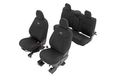 Seat Covers | FR & RR W/Armrest | Crew Cab | Ford Maverick 2WD/4WD (22-26)