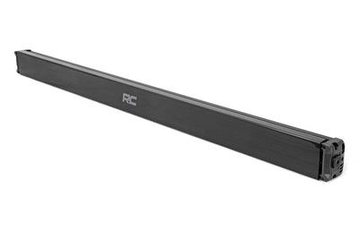 Rough Country 50 Inch Black Series LED Light Bar | Dual Row | Cool White DRL