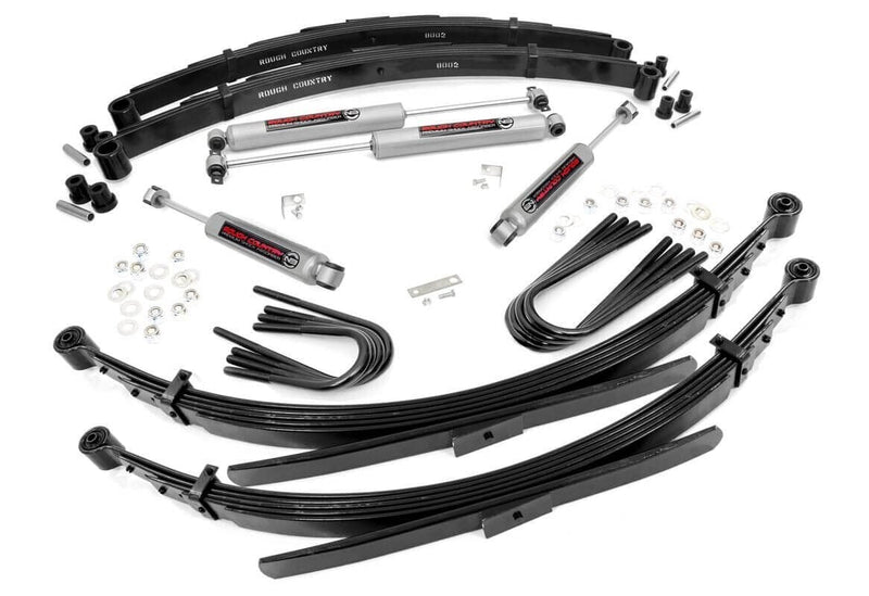 4 Inch Lift Kit | RR Spring | Chevy/GMC C10/K10 C15/K15 Truck/Half-Ton Suburban (69-72)