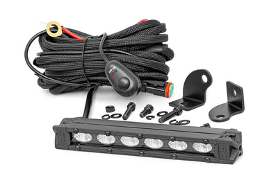 Rough Country 6 Inch Black Series LED Light Bar | Slim Line