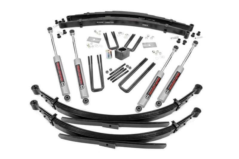 4 Inch Lift Kit | Rear Springs | Dodge W100 Truck/W200 Truck 4WD (1970-1974)