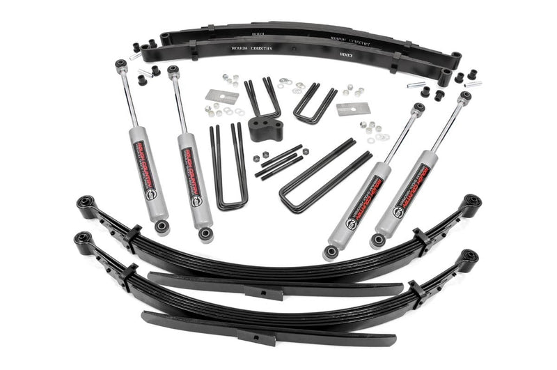 4 Inch Lift Kit | Rear Springs | Dodge W200 Truck/W300 Truck 4WD (1978-1980)