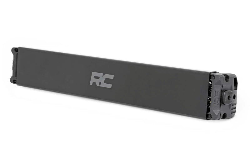 Rough Country 20 Inch Black Series LED Light Bar | Dual Row | Cool White DRL