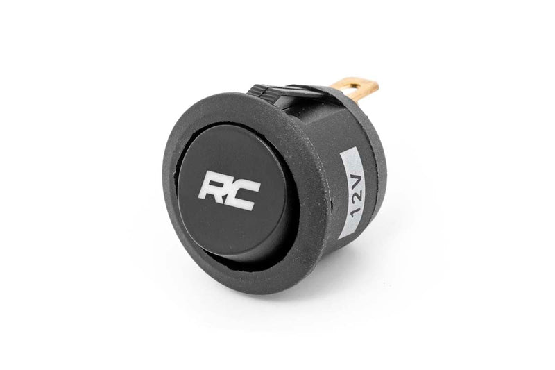 Rough Country Rocker Switch | Round with Logo