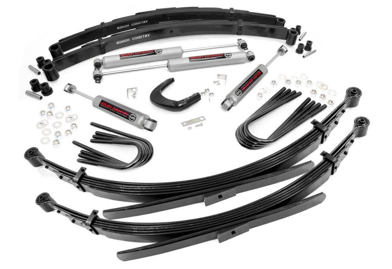 6 Inch Lift Kit | 52" RR Springs | Chevy/GMC C10/K10 Truck & SUV/K5 Blazer (77-91)