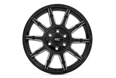 Rough Country Rough Country 83 Series Wheel | One-Piece | Gloss Black | 20x9 | 8x170 | -12mm
