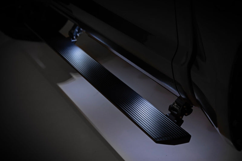 Rough Country Power Running Boards | Dual Electric Motor | Nissan Titan 2WD/4WD (2017-2024)