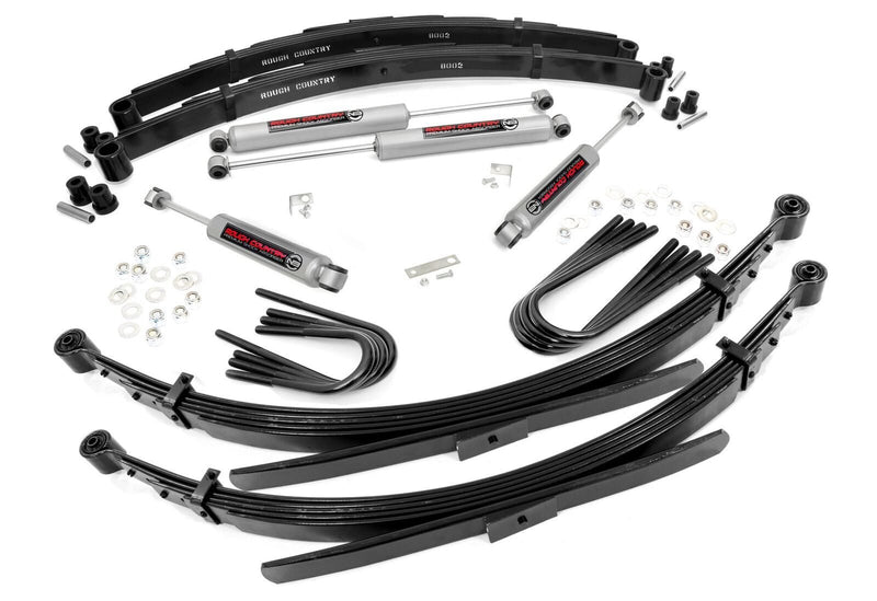 2 Inch Lift | 52 Inch Rear Springs | Chevy/GMC C10/K10 Truck & SUV/K5 Blazer (73-76)