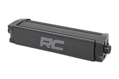 Rough Country 8 Inch Black Series LED Light Bar | Single Row | Cool White DRL