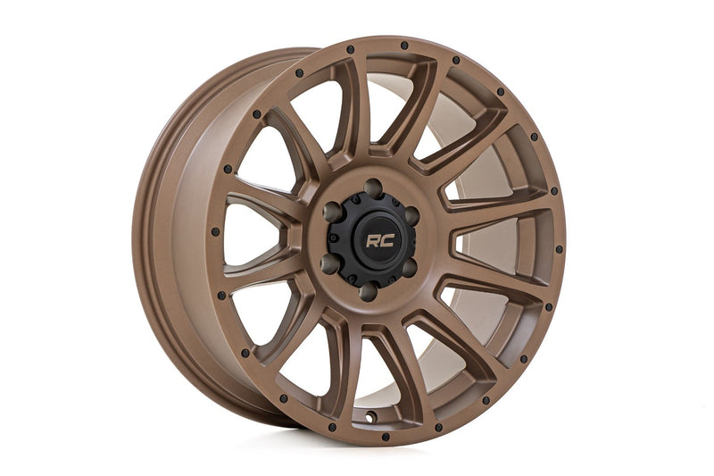 Rough Country Rough Country 90 Series Wheel | One-Piece | Bronze | 18x9 | 8x170 | 0mm