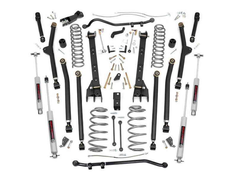 4 Inch Lift Kit | Long Arm | Jeep Wrangler Unlimited 4WD (2004-2006)
