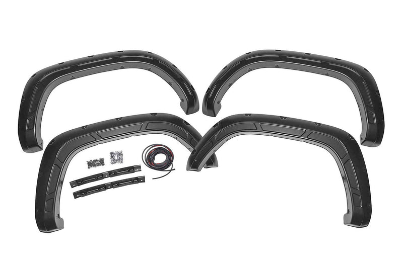 Rough Country Fender Flares | Defender | 8W2 Cavalry Blue | Toyota Tacoma 2WD/4WD (16-23)