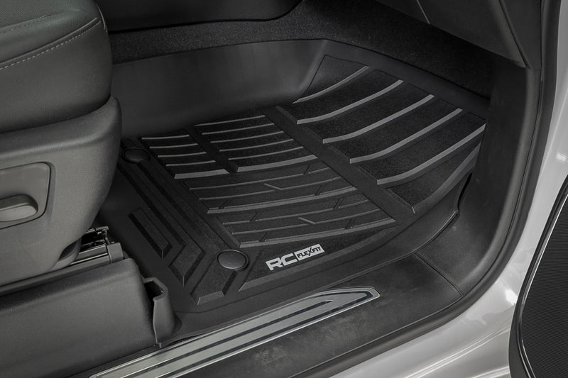 Flex-Fit Floor Mats | Front | Bucket | Chevy/GMC 1500/2500HD/3500HD (19-26 & Classic)