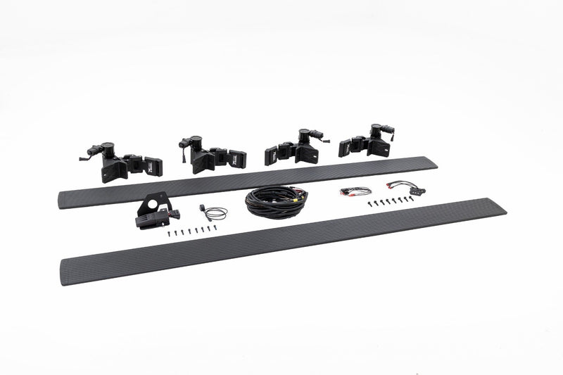 Rough Country Power Running Boards | Dual Electric Motor | Quad Cab | Ram 1500 2WD/4WD (2009-2018 & Classic)