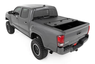 Hard Tri-Fold Flip Up Bed Cover | 6' Bed | Toyota Tacoma 2WD/4WD (2005-2015)