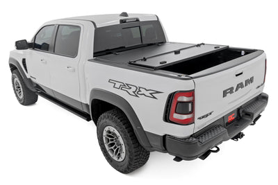 Hard Tri-Fold Flip Up Fold Bed Cover | 5'7" Bed | Ram 1500 (19-26)/1500 TRX (21-24)