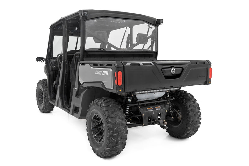 Rough Country Rear Cab Panel | Scratch Resistant | Can-Am Defender HD 8/HD 9/HD 10