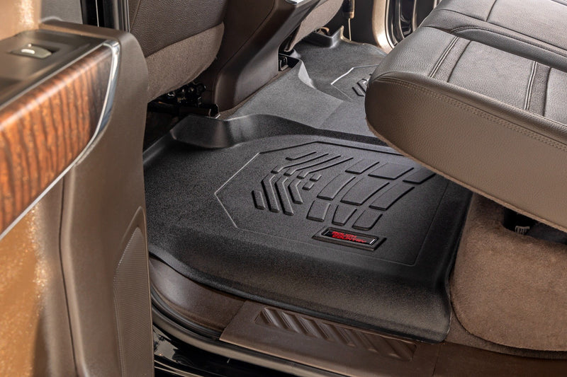 Sure-Fit Floor Mats | FR & RR | FR Over Hump | Crew | Chevy/GMC 1500/2500HD/3500HD (19-26)