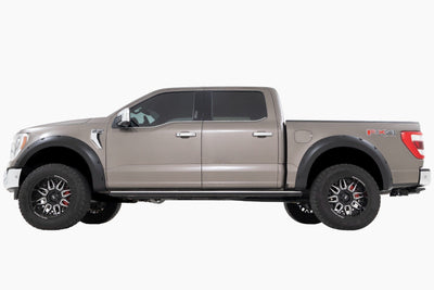 Rough Country Pocket Fender Flares | EA Hot Pepper Red | Ford F-150 2WD/4WD (2021-2025)
