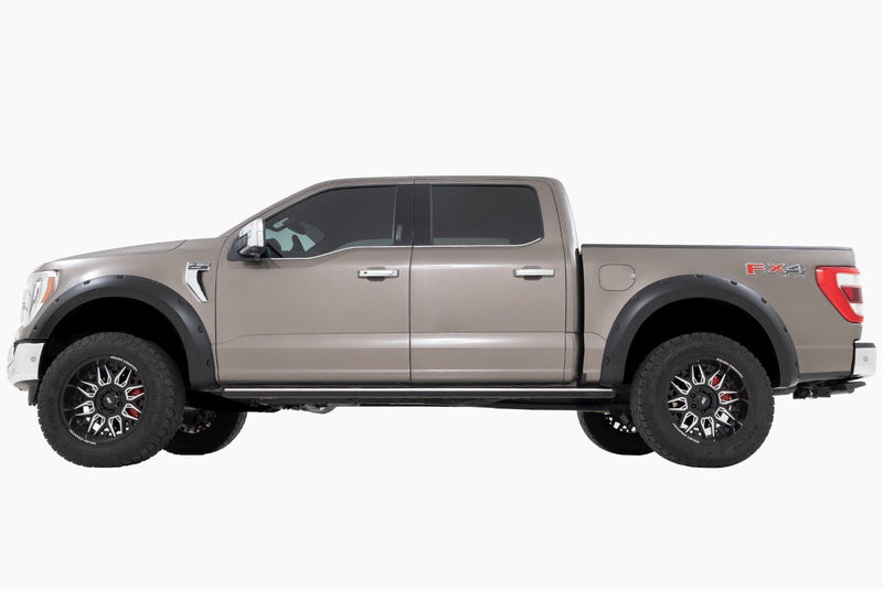 Rough Country Pocket Fender Flares | EA Hot Pepper Red | Ford F-150 2WD/4WD (2021-2025)