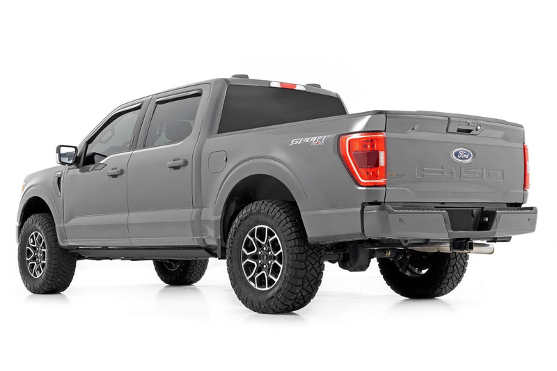 Rough Country Power Running Boards | Dual Electric Motor | Ford F-150/Lightning/F-250/F-350/Raptor (15-25)