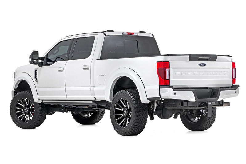 Rough Country Fender Flares | Sport | Z1 Oxford White | Ford F-250/F-350 Super Duty (17-22)