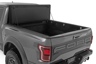 Hard Tri-Fold Flip Up Bed Cover | 5'7" Bed | Ford F-150 (21-25)/F-150 Lightning (22-25)