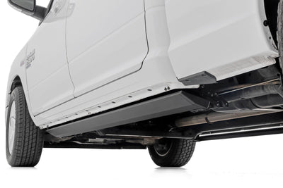 Rough Country Power Running Boards | Dual Electric Motor | Quad Cab | Ram 1500 2WD/4WD (2009-2018 & Classic)