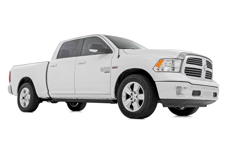 Rough Country Power Running Boards | Dual Electric Motor | Quad Cab | Ram 1500 2WD/4WD (2009-2018 & Classic)