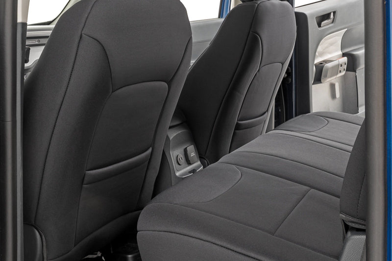 Seat Covers | FR & RR W/Armrest | Crew Cab | Ford Maverick 2WD/4WD (22-26)