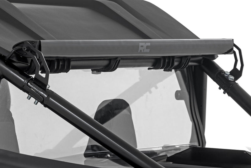 Rough Country LED Light Kit | Rear Mount | 40" Black Single Row | Polaris RZR 1000XP4 (2024)