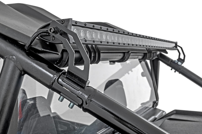 Rough Country LED Light Kit | Rear Mount | 40" Black Single Row | Polaris RZR 1000XP4 (2024)