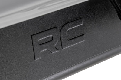 Rough Country OV2 Running Boards | Side Step Bars | Crew Cab | Ford F-150/Lightning/F-250/F-350 (15-25)
