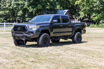Rough Country Front Bumper | Hybrid | 20" Blk LED | 12000S | Toyota Tacoma 2WD/4WD (16-23)