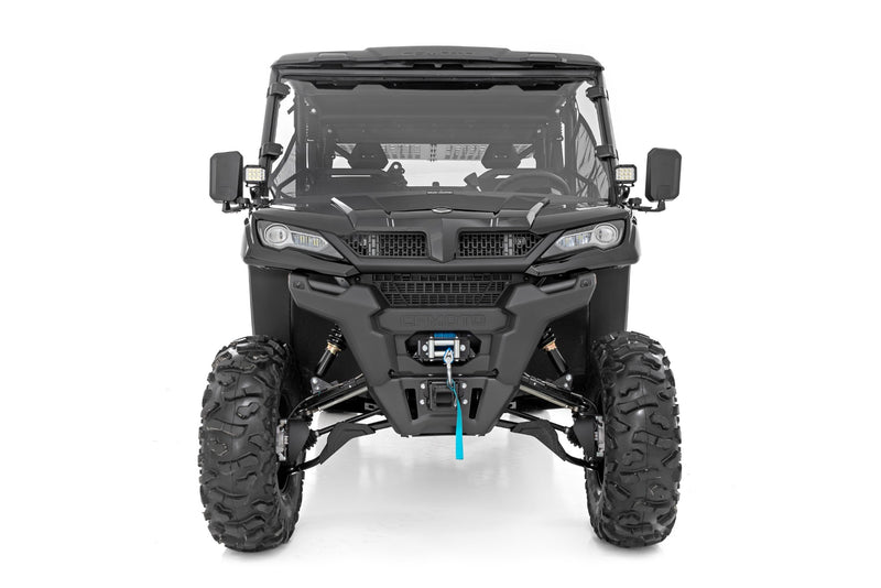LED Light Kit | Cage Mount | 2" Black Pair | CFMOTO UFORCE 1000