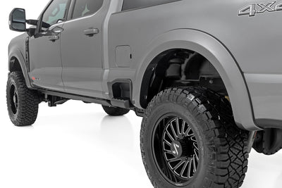 Rough Country Sport Fender Flares | D1 Stone Gray | Ford F-250/F-350 Super Duty (23-25)