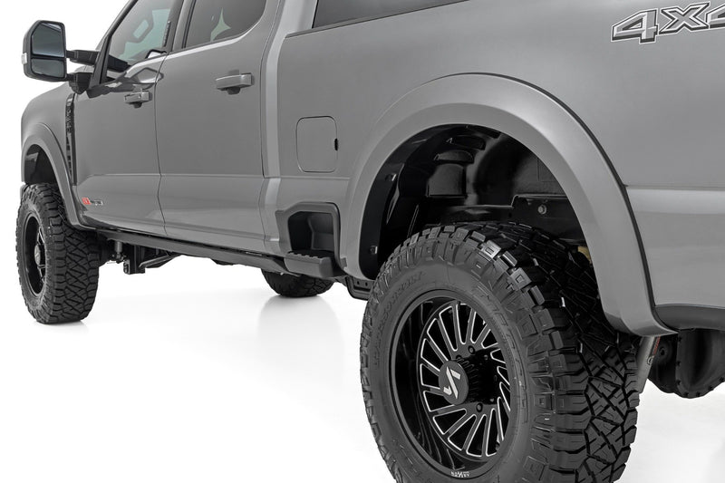 Rough Country Sport Fender Flares | UM Agate Black | Ford F-250/F-350 Super Duty (23-25)