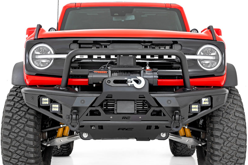 Rough Country Front Bumper | Tubular | Ford Bronco 4WD (2021-2025)