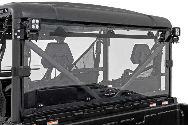 LED Light Kit | Rear Mount | 2" Black Pair | White DRL | CFMOTO UFORCE 1000