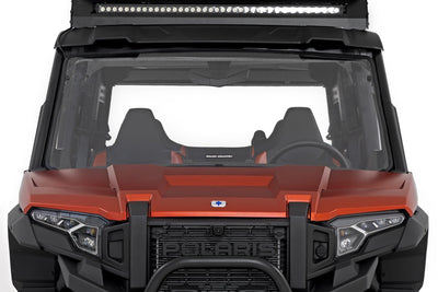 Rough Country Full Windshield | Scratch Resistant | Polaris XPEDITION ADV 5