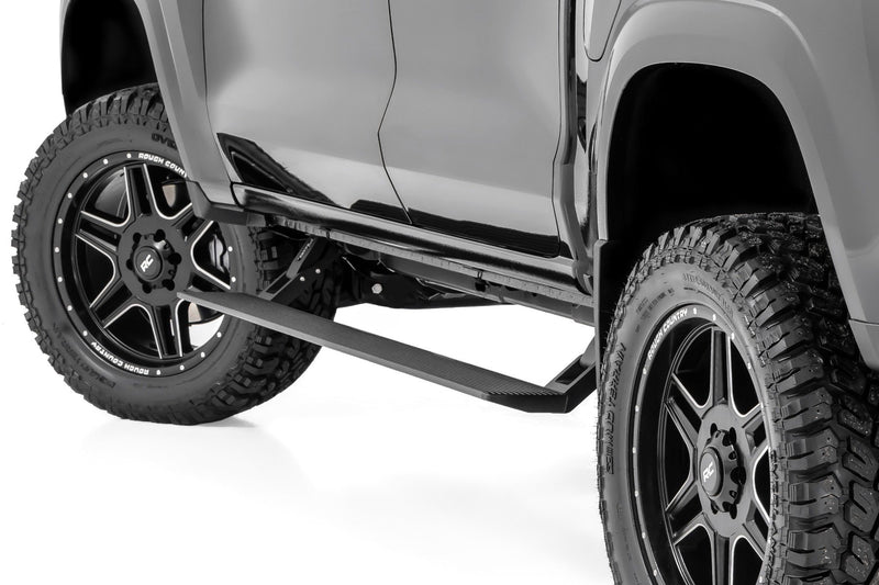 Rough Country Power Running Boards | Dual Electric Motor | Crew Cab | Chevy/GMC Canyon/Colorado (15-25)