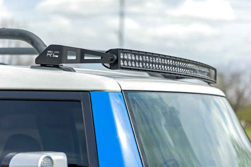 Rough Country 50 Inch Black Series LED Light Bar | Curved | Dual Row