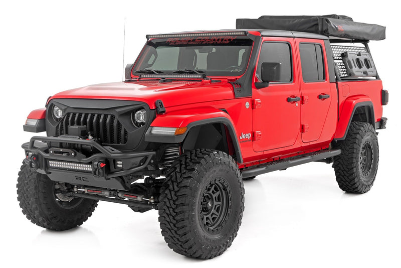 Oval Nerf Steps | Black | Jeep Gladiator JT 4WD (2020-2025)