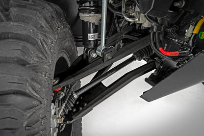 Black Aluminum Control Arms | 2" Forward Offset | Polaris Ranger XP 1000