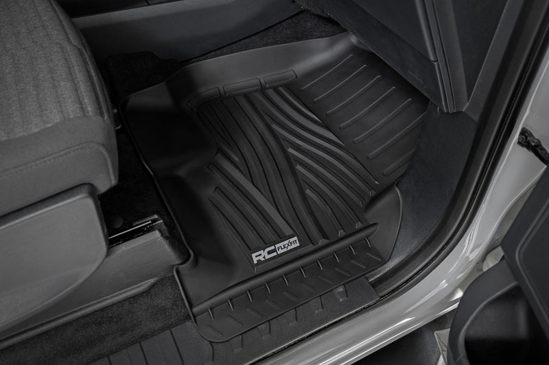 Flex-Fit Floor Mats | FR & RR | Ford F-150 (15-25)/F-150 Lightning (22-25)/Raptor (17-25)