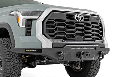 Rough Country Hybrid Front Bumper | 12000S | Blk LED | Toyota Tundra 2WD/4WD (2022-2025)