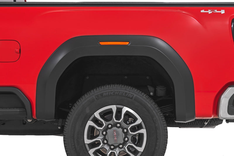Rough Country Fender Flares | Sport | GLT Dynamic Blue | GMC Sierra 2500 HD/Sierra 3500 HD (20-25)